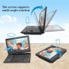 Lecteur DVD Portable 14,9'' avec écran HD 12,1'', Batterie Rechargeable, Prise en Charge du Transfert USB/SD/AV, synchronisation