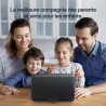 WOLFANG Lecteur DVD Portable 17,5" avec Écran HD 15,6", Batterie 5000mAh, sans Restriction Géographique, Deux Haut-Parleurs Stér