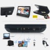 WONNIE Lecteur DVD Portable Voiture 2 Ecrans Enfants Vidéo avec Appuie-tête de 10,5 Pouces Compatible USB SD MMC 5 Heures pour U