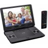 Lenco BRP-1150BK - Lecteur Blu-Ray - DVD Portable 11,5",écran TFT 1024 x 600 Pixels - Batterie intégrée - avec Adaptateur Secteu