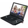 Lenco BRP-1150BK - Lecteur Blu-Ray - DVD Portable 11,5",écran TFT 1024 x 600 Pixels - Batterie intégrée - avec Adaptateur Secteu