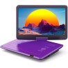 WOLFANG Lecteur DVD Portable 17,5" avec Grand écran HD 15,6", Batterie 5000 mAh, sans Restriction régionale, Deux Haut-parleurs 