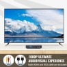 Mini Lecteur CD DVD Portable avec Haut-parleurs HiFi pour TV, Chargement Mobile par câble Micro USB, Entrée USB, Prise AUX 3,5 m