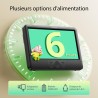 Yoton Lecteur DVD Portable 12,5", 2 écrans 10,5" pour Voiture Multimédia, Synchronisation USB/SD/TV, capacité de Batterie de Voy