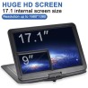 YOOHOO Lecteur DVD Portable 19,6" pour Voiture et Enfants avec HD Grand écran 17,1", Grande Taille Compatible avec Toutes Les ré