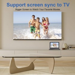YOOHOO Lecteur DVD Portable 19,6" pour Voiture et Enfants avec HD Grand écran 17,1", Grande Taille Compatible avec Toutes Les ré