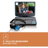 Lenco DVP-910 Lecteur DVD portable Convertible Noir, Bleu 22,9 cm (9") - Lecteurs DVD/Blu-Ray portables (Lecteur DVD portable, C