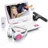 Lenco DVP-910 Lecteur DVD portable Convertible Noir, Rose 22,9 cm (9") - Lecteurs DVD/Blu-Ray portables (Lecteur DVD portable, C