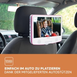 Lenco DVP-910 Lecteur DVD portable Convertible Noir, Rose 22,9 cm (9") - Lecteurs DVD/Blu-Ray portables (Lecteur DVD portable, C