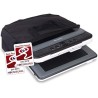 Salora DVP7048TWIN Lecteur DVD Portable Voiture 2 écrans 7" – Écran Double pour Enfant, Compatible DVD, MP4, MP3, VCD – Lecteur 
