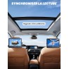 Lecteur DVD portable 10,5 Pouces avec HDMI Input, 2 écrans avec 5 Heures de Batterie Rechargeable ,Lecteur DVD Voiture, ecran de