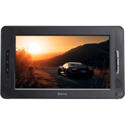 Denver Lecteur DVD Portable Voiture - 10'' - Deux écrans - Chargeur de Voiture - Carte SD et Port USB - Télécommande Incluse - M