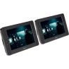 Denver Lecteur DVD Portable Voiture - 10'' - Deux écrans - Chargeur de Voiture - Carte SD et Port USB - Télécommande Incluse - M