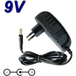 Top Chargeur * Adaptateur Secteur Alimentation Chargeur 9V pour Lecteur DVD Portable D-JIX PVS 702-39LSM