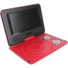 Mini Lecteur DVD Portable de 6,8 '', avec écran Panoramique LCD HD Pivotant à 270 °, Prise en Charge de la Carte USB/SD/Sync TV 
