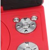 Mini Lecteur DVD Portable de 6,8 '', avec écran Panoramique LCD HD Pivotant à 270 °, Prise en Charge de la Carte USB/SD/Sync TV 