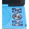 Mini Lecteur DVD Portable de 6,8 '', avec écran Panoramique LCD HD Pivotant à 270 °, Prise en Charge de la Carte USB/SD/Sync TV 
