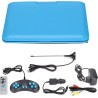 Mini Lecteur DVD Portable de 6,8 '', avec écran Panoramique LCD HD Pivotant à 270 °, Prise en Charge de la Carte USB/SD/Sync TV 
