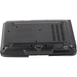 Mini Lecteur DVD Portable de 6,8 '', avec écran Panoramique LCD HD Pivotant à 270 °, Prise en Charge de la Carte USB/SD/Sync TV 