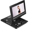 Socobeta Lecteur vidéo DVD Rotatif 9 Pouces Portable LCD Grand écran Radio Jeu SD USB AV CD VCD(Prise UE)