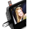 Lenco DVP-939 - lecteur DVD portable 2 x 9 pouces avec 2 casques et 2 supports d'appui-tête - batterie rechargeable intégrée - e