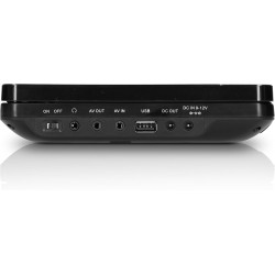 Lenco DVP-939 - lecteur DVD portable 2 x 9 pouces avec 2 casques et 2 supports d'appui-tête - batterie rechargeable intégrée - e