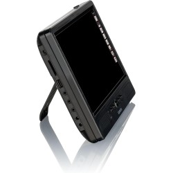 Lenco DVP-939 - lecteur DVD portable 2 x 9 pouces avec 2 casques et 2 supports d'appui-tête - batterie rechargeable intégrée - e