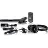 Lenco DVP-939 - lecteur DVD portable 2 x 9 pouces avec 2 casques et 2 supports d'appui-tête - batterie rechargeable intégrée - e