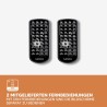 Lenco DVP-939 - lecteur DVD portable 2 x 9 pouces avec 2 casques et 2 supports d'appui-tête - batterie rechargeable intégrée - e
