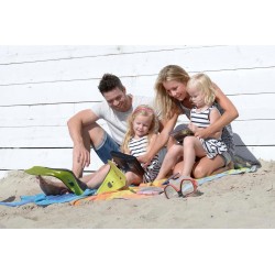 Lenco DVP-939 - lecteur DVD portable 2 x 9 pouces avec 2 casques et 2 supports d'appui-tête - batterie rechargeable intégrée - e