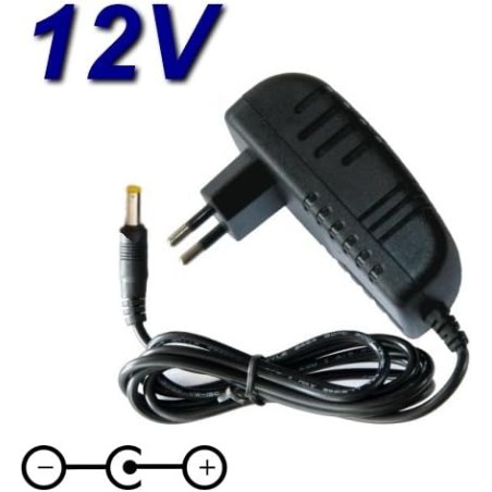Top Chargeur ® Adaptateur Secteur Alimentation Chargeur 12V pour Lecteur DVD Portable Takara VRT199