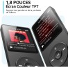 32go lecteur mp3 bleutooth 5.3 agptek lecteur musical sans perte hifi 70h ultra-longue autonomie baladeur portable avec haut-par