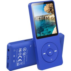 32go lecteur mp3 bleutooth 5.3 agptek lecteur musical sans perte hifi 70h ultra-longue autonomie baladeur portable avec haut-par
