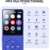 32go lecteur mp3 bleutooth 5.3 agptek lecteur musical sans perte hifi 70h ultra-longue autonomie baladeur portable avec haut-par
