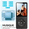 64go lecteur mp3 bleutooth 5.3 agptek lecteur musical avec haut-parleur baladeur portable sans perte hifi 70h ultra-longue auton