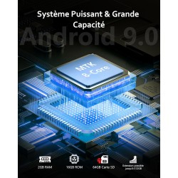 80go lecteur mp3 avec bleutooth et wifi, lecteur mp4 avec écran tactile de 4,02 pouces et haut-parleurs, baladeur mp3 avec spoti