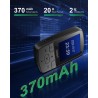 Yoton bleutooth 5.2 mp3, lecteur de musique portable de sport 64 go, avec clip, son hifi de haute qualité, volume indépendant, r