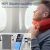 Lecteur mp3 de 64go avec bleutooth 5.3, ultra léger (30 grammes), jusqu'à 80 heures d'autonomie, écran de 1,8", idéal pour le sp