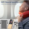 Lecteur mp3 de 64go avec bleutooth 5.3, ultra léger (30 grammes), jusqu'à 80 heures d'autonomie, écran de 1,8", idéal pour le sp