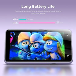 Innioasis 80go lecteur mp3 avec bleutooth et wifi, lecteur de musique mp3 et mp4 ave spotify,spotify kids, tidal, deezer, lecteu