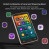 80go lecteur mp3 et mp4 bleutooth avec wifi, innioasis 4,0" écran tactile pour enfant avec spotify et audible, pour musique à so