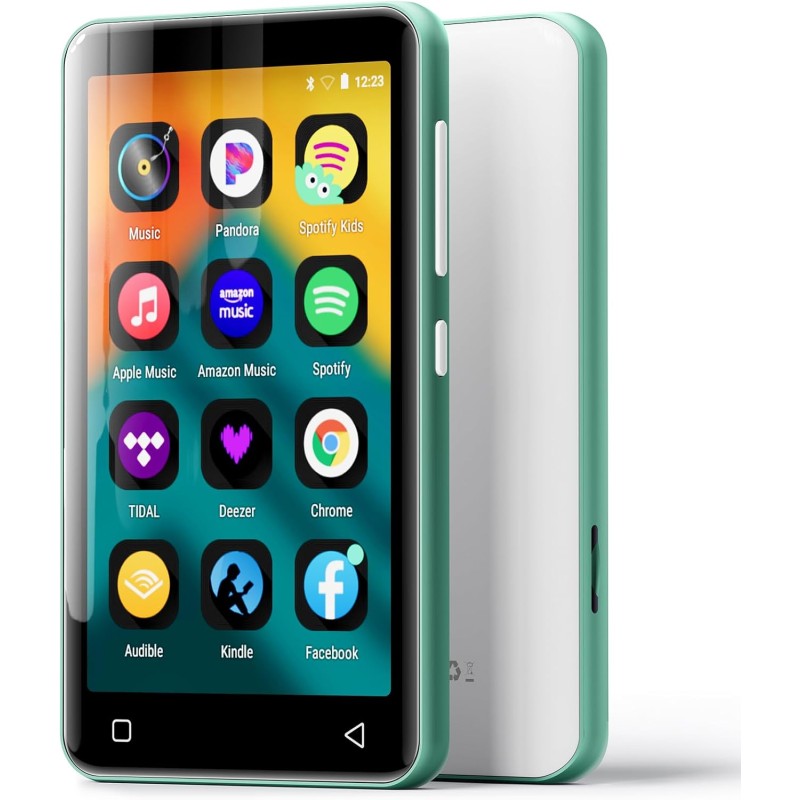 Innioasis 80go lecteur mp3 avec bleutooth et wifi, lecteur de musique mp3 et mp4 ave spotify,spotify kids, tidal, deezer, lecteu