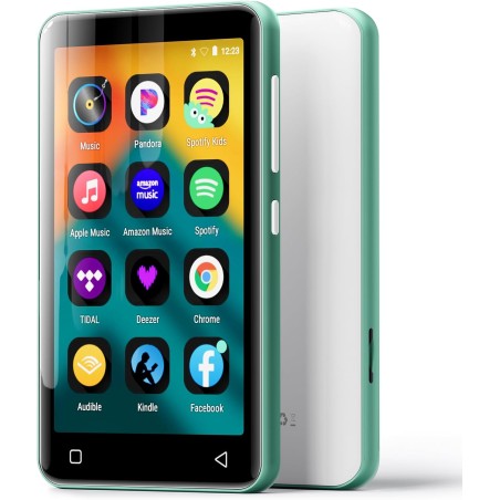 Innioasis 80go lecteur mp3 avec bleutooth et wifi, lecteur de musique mp3 et mp4 ave spotify,spotify kids, tidal, deezer, lecteu