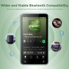 Innioasis 80go lecteur mp3 avec bleutooth et wifi, lecteur de musique mp3 et mp4 ave spotify,spotify kids, tidal, deezer, lecteu