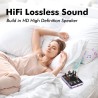 64 go lecteur mp3 bleutooth 5.3, écran tactile 2,8 pouces, son hifi, lecteurs mp3 et mp4 enfant,haut-parleur intégré, enregistre