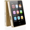 64go lecteur mp3 bleutooth 5.3 avec haut-parleur, 2.8" grand écran mp3 qualité sonore hifi audio mp4 baladeur sport de radio fm 