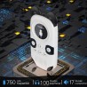 64gb lecteur mp3 enfants bleutooth 5.0 avec haut-parleurs prend en charge la radio fm, réveil, enregistrement sur le bouton on, 