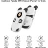 64gb lecteur mp3 enfants bleutooth 5.0 avec haut-parleurs prend en charge la radio fm, réveil, enregistrement sur le bouton on, 
