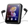 64gb lecteur de musique portable avec haut-parleur, bleutooth 5.0, qualité sonore haute fidélité sans perte mp3, radio fm, enreg