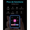 Lecteur mp3 bleutooth 5.0 32 go avec écran tactile complet, lecteur de musique hi-fi sans perte avec boîtier en métal, avec radi